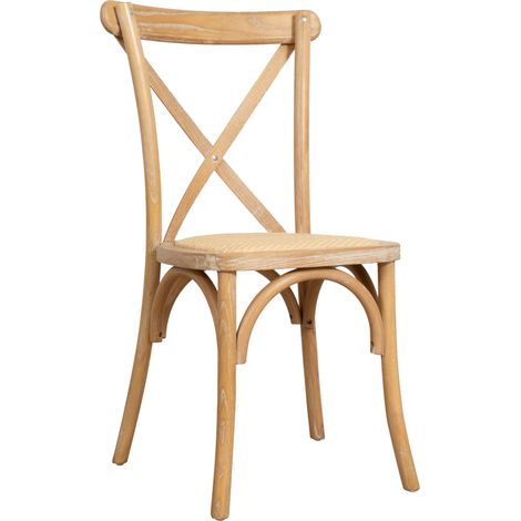 Sedia da cucina moderna impilabile Sedia in legno rattan Sala da pranzo Soggiorno Thonet vintage Sedie ristorante rustiche (1/5)