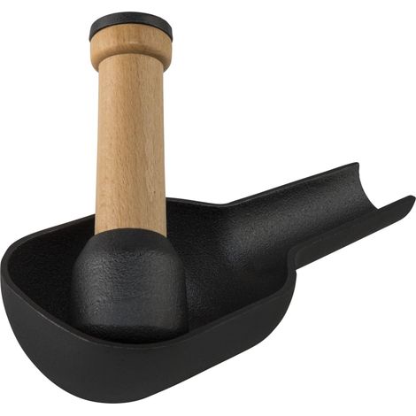 Mortero para especias de fundición negra compacto Zassenhaus (1/2)