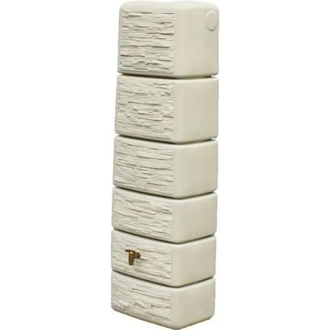 Recogedor de agua Garantia slim stone 300 litros polietileno