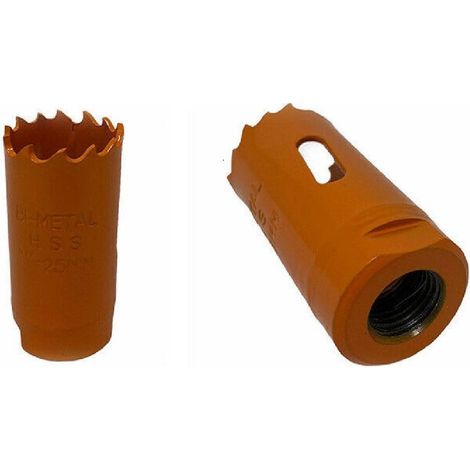 TrAdE Shop Traesio - Fresa A Tazza Per Forare Legno Metallo Punta Sega Per Trapano 1.0" 25 Mm -