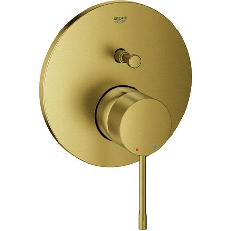 Grohe Essence - Unterputzarmatur für 2 Verbraucher, Cool Sunrise gebürstet 24058GN1 (1/2)