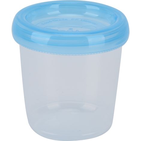 Boîte de conservation alimentaire 180ml pour lait maternel et purée bébé, pots réutilisables avec couvercles hermétiques étanches. (1/5)