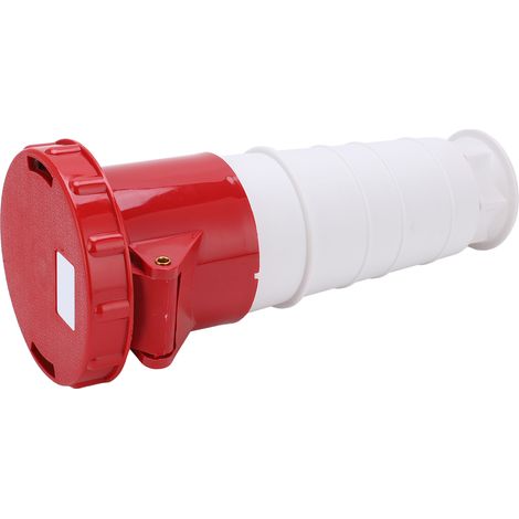 Connecteur d'alimentation industriel 63 A, 4 broches, triphasé, 4 fils, étanche IP67, 380-415 V, 3P+T (1/5)