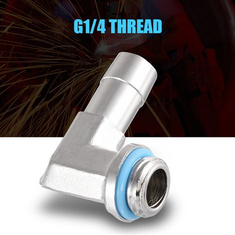 2 pièces Coude à 90° G1/4'' pour Système de Refroidissement PC - Adaptateur Tuyau 11mm (1/5)