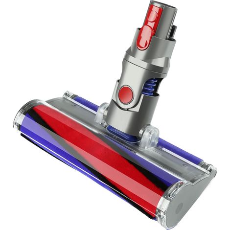 Brosse de sol à Rouleau Souple pour Dyson V11 V15 V10 V7 V8,Accessoire Rouleau Souple pour aspirateur Dyson SV10 SV11 SV12 SV14,Brosse Les sols durs (1/5)