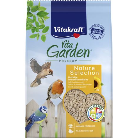 Vitakraft VitaGarden Sonnenblummenkerne Vögel geschält 500 g