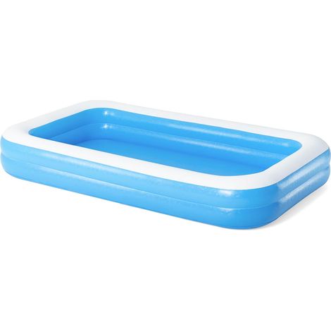 Bestway Piscine Gonflable Bleu 305 x 183 x 46 cm PVC (1/4)