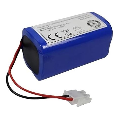 Batería de litio de 14,8 V con 2800 mAh para iLife A4, A4s, V7, A6, V7s Plus: batería de larga duración y carga rápida. (1/4)