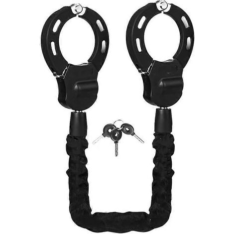 Antivol pour scooter/vélo, antivol haute sécurité avec clé, chaîne antivol robuste de 94 cm (37 pouces), accessoires pour scooter électrique (1/5)