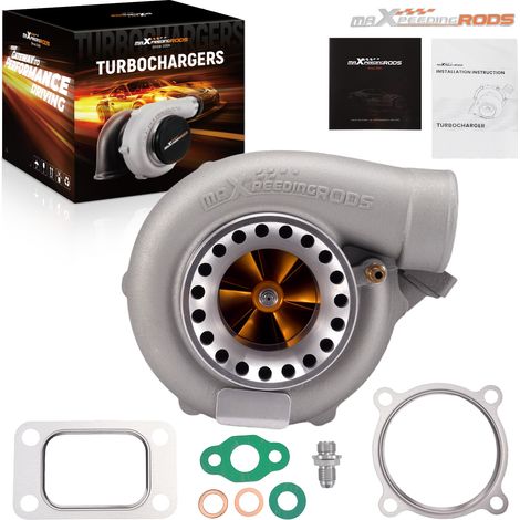 Upgraded Dual Ball Bearing Billet Turbo GT35 GT3582 600HP Racing Turbocharger (1/5)