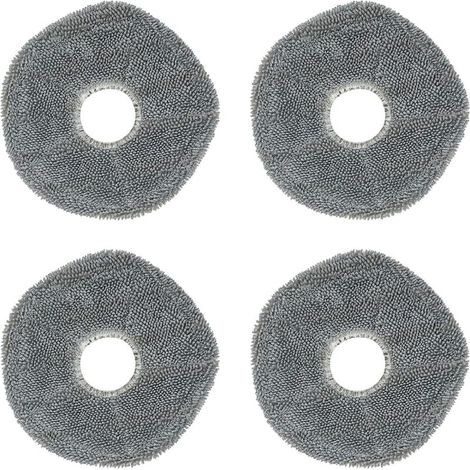 Accessory kit for vacuum cleaner compatible with the EUFY X9 Pro/X9 Series robot vacuum and floor washer (4 cleaning cloths) - AquaForge (1/5)