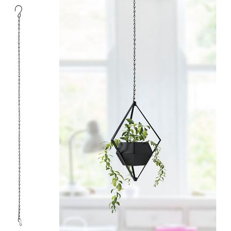 3-teiliges Set mit Ersatz-Hängekettenhaken aus Eisen für Gartenpflanzgefäße und Blumenkörbe (1/5)