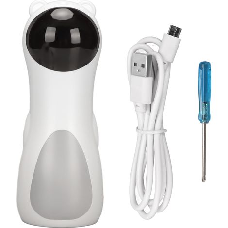 Jouet Laser automatique pour chat, fonction de synchronisation, double alimentation, Angles réglables, jouets interactifs LED pour l'intérieur
