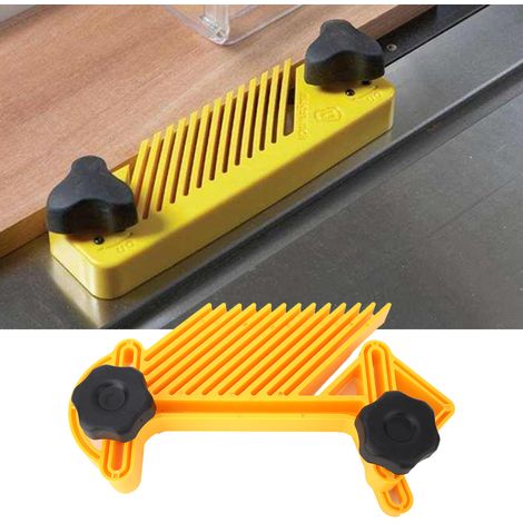 Accessoire pour défonceuse à double lame de coupe, scie circulaire de table et machine à graver (1/5)
