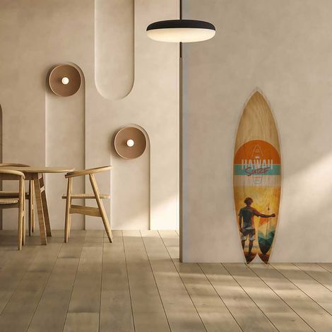 Planche de surf décorative Ocean flow (1/4)