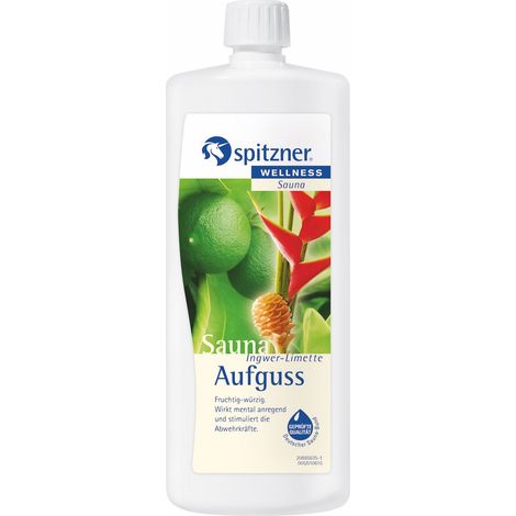 Spitzner Saunaaufguss Ingwer Limette 1 Liter 8850018