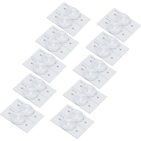3V SMD-Lampenperlen mit Glasfaserplatten-Konkavfilterstreifen für LED-TV-Reparaturen (20 Stück) (1/5)