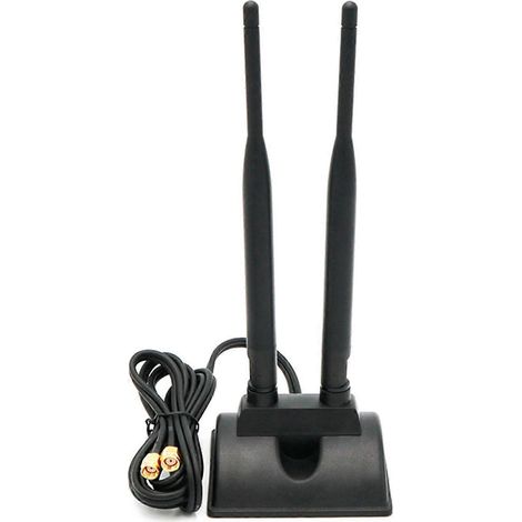 2,4-GHz- und 5-GHz-Dualband-Antennen-PCI-E-WLAN-Netzwerkkarte-Router-WLAN-Adapter