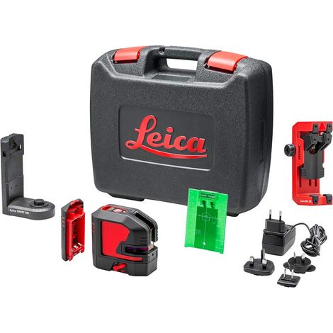 niveau laser chantier, ligne en croix en coffret (vert) (1/5)