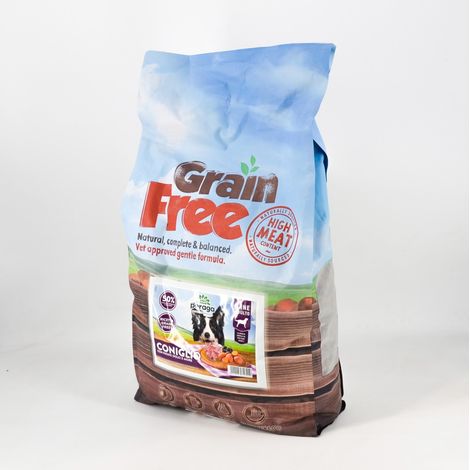 CROCCHETTE PERAGA GRAIN FREE PER CANE ADULTO 12KG CONIGLIO CIBO PER CANI
