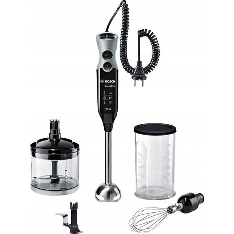 Bosch ErgoMixx MSM67170 mixeur plongeant noir argenté (1/5)