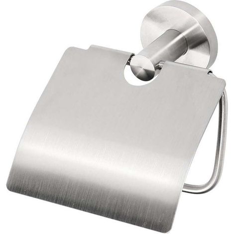 Sapho X-STEEL - Portarrollos con tapa, acero inoxidable XS701 (1/3)