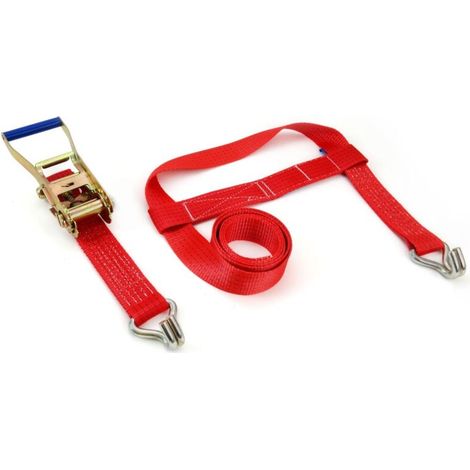 Sangle de transport pour remorques avec harnais 5000 kg 50 mm 3 m AMIO-02017 (1/3)