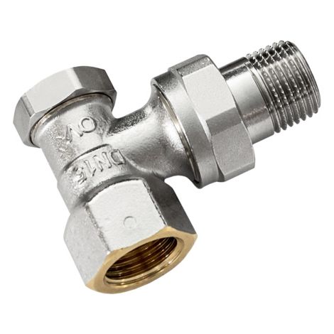 Katherm QK Rücklaufverschraub. 1/2", absperrbar, Eckform