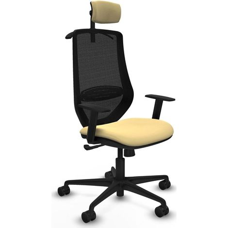Piqueras y Crespo Mardos Fauteuil de bureau crema (1/3)