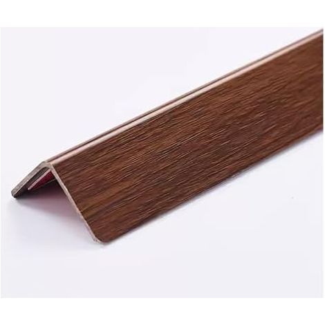 Bandes de protection d'angle en PVC imitation bois, protège-bordures p (1/5)