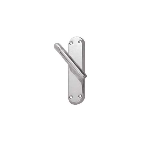 Zamak Vega Cremonese, Finition Laiton Chrome Satiné - Mouvement et trous Gratz
