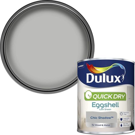 Dulux Quick Dry Eggshell - Chic Shadow - 750ml