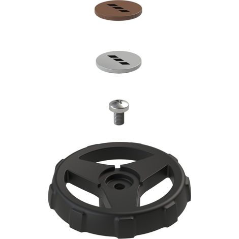 Kemper set de volante manual, Figura 999 00, DN 25-40, bronce y acero inoxidable, 9990000800