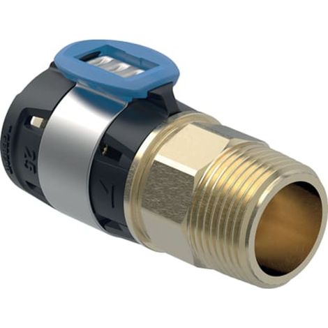 Geberit FlowFit Transizione con filetto esterno, 620.305.00.1