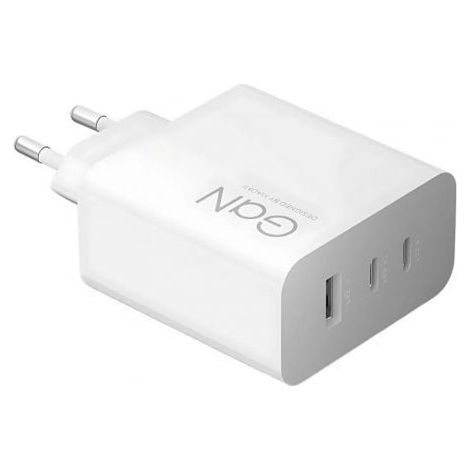 Cargador de Pared GaN Xiaomi 90W HyperCharge Power Adapter 2xUSB Tipo-C/ 1xUSB/ 90W