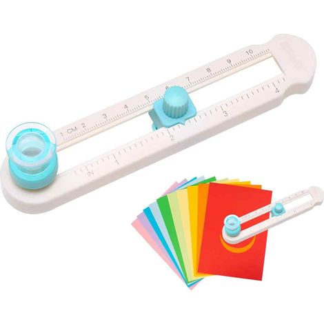 Circulador Cortador - Rotación 360° - Diámetro Mínimo 2 cm - Profundidad de Corte Ajustable hasta 5 mm - Para Papel Cartón y Cuero - 1 Unidad (1/5)