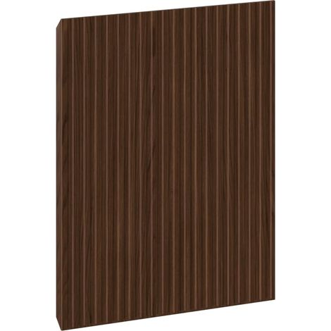 Mexen Rivel frente ranurado para el cuerpo del armario de baño 30 x 43,5 cm, nogal - 91A21-0300-470-1-86 (1/2)