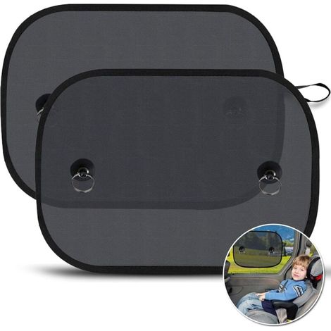YMYNY Baby-Auto-Sonnenschutz, Autofenster-Sonnenschutz für Kinder, Auto-Sonnenschutz für Seitenfenster vor schädlichen UV-Strahlen, schützt Kinder, Babys und Erwachsene, 44 x 36 cm (2er-Pack) (1/4)