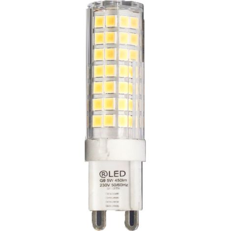 Bombilla LED G9 Dimmable (5W) 6000ºK (blanco frío) (1/4)