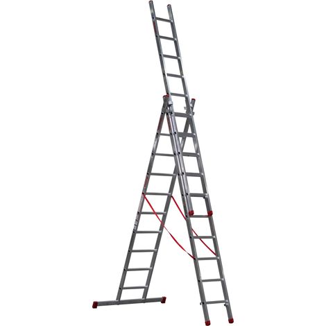SCALA A TRE ELEMENTI 3X10 PIOLI AK300.3 - DR AK300.3 (1/2)