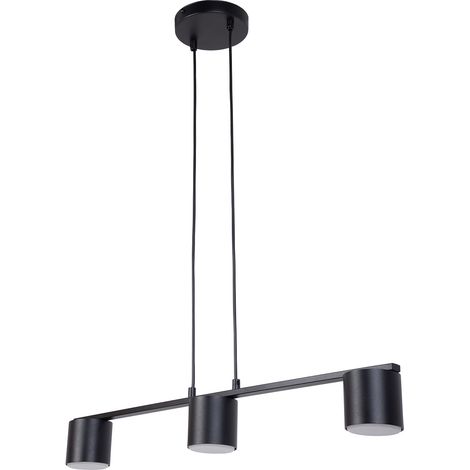 Lampada a sospensione moderna nera 70cm 3xGX53 MILA Sigma (1/2)
