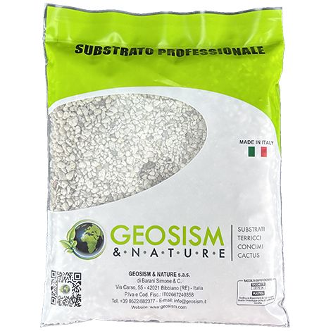 Pomice lavata, hyuga Giapponese per bonsai 2/5 mm (1 kg - c.ca 1,6 lt)