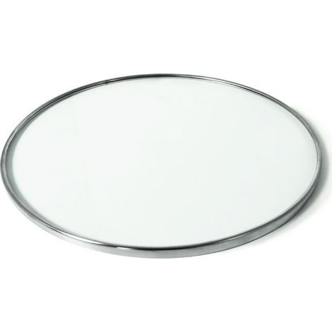 Plateau en verre cercle inferieur pour appareil a raclette Evolution Lagrange - Diametre : 23 cm.