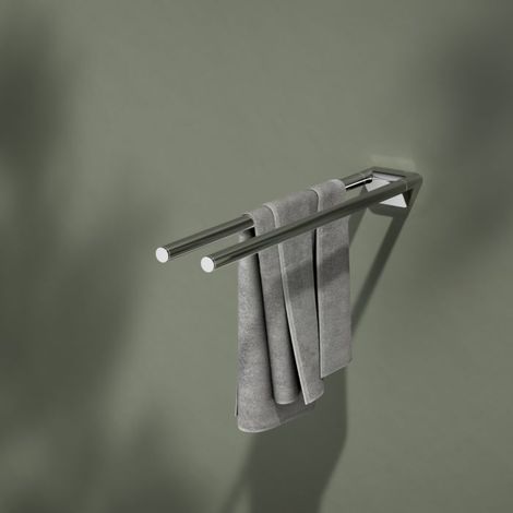 Keuco Reva - Porte-serviettes, longueur 45 cm, chrome 12818010000 (1/5)