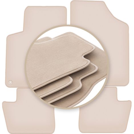 Tapis beiges PREMIUM pour Citroën DS4 berline 2011-2015 (1/5)