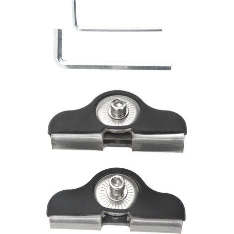 Deux supports de montage universels en acier inoxydable pour rubans LED (1/5)