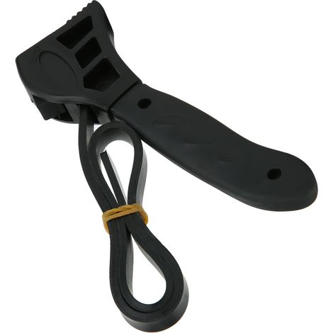 Clé à sangle, clé pour courroie en caoutchouc, ouvre-bouteille, outil de réparation de filtre à huile réglable (1/5)