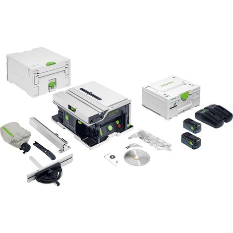 Festool – Scie circulaire de table – Puissance 1400W – Diamètre disque 250mm – Vitesse 6800 tr/min – Coupe jusqu'à 280mm – Précision numérique