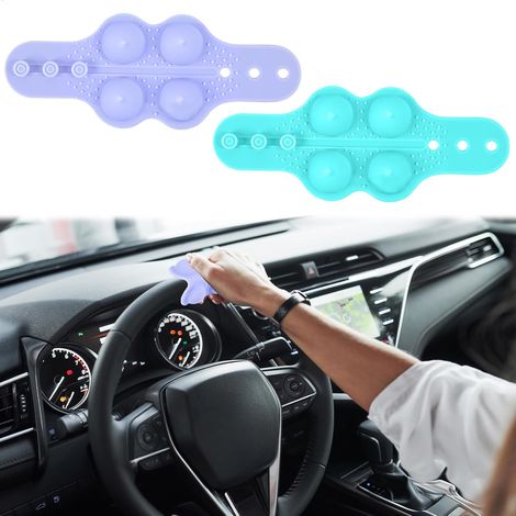 Lenkradkugel, LKW-Lenkradkugel für Autos, Traktoren, Rasenmäher und Boote, Traktor-Lenkradkugel mit Handmassagefunktion, vielseitige, abnehmbare Auto-Lenkradkugel, 2 Stück