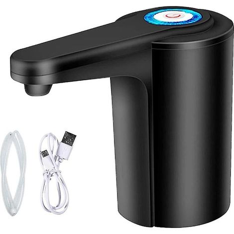 Distributeur d'eau de 5 gallons - Pompe à eau pour bonbonnes de 5 gallons, pompe à eau universelle rechargeable par USB (1/5)